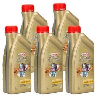 CASTROL EDGE PROFESSIONAL 5W30 LONG LIFE III VW 504 507 OLIO MOTORE 5 LITRI